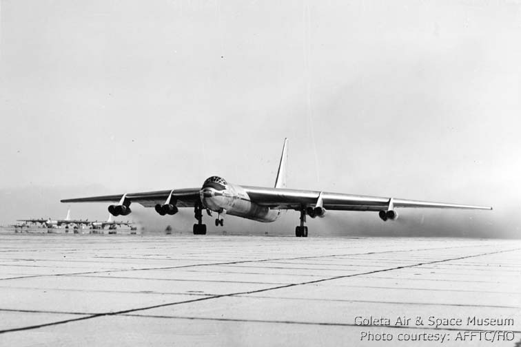 Goleta Air And Space Museum: Convair YB-60 Eight-jet Bomber